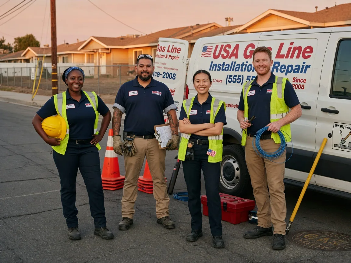 Gas Line Installation company in Alamo, IN